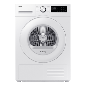 Secadora 9Kg Bomba de Calor Clase C Blanca DV90DG52A0TEEC Front White 