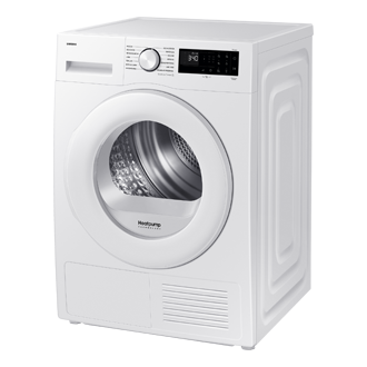 Secadora 9Kg Bomba de Calor Clase C Blanca DV90DG52A0TEEC R-Perspective White 