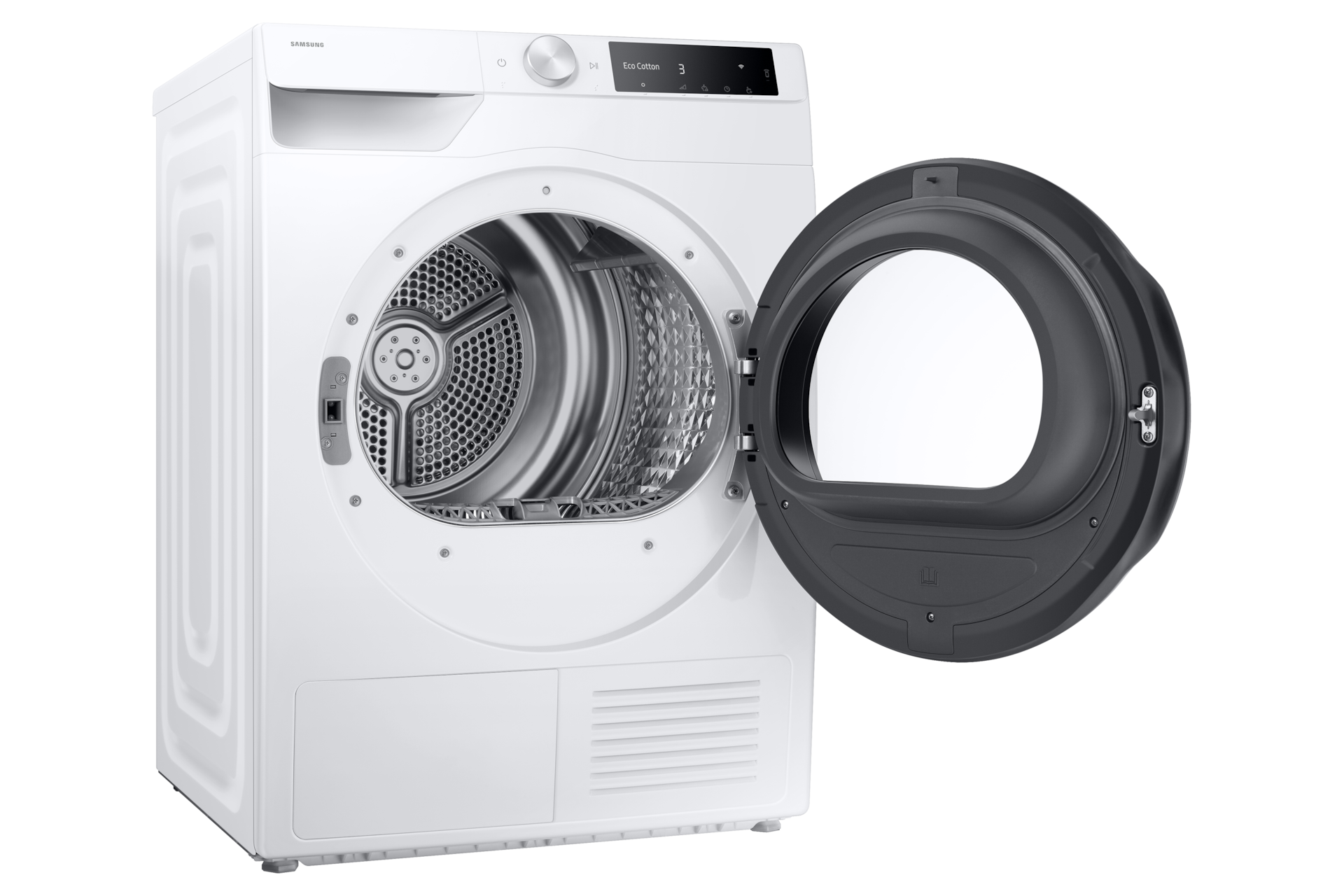 Secadora 9kg AI Dry+ A Blanca DV90DG6845LEU3 L-Perspective-Open White 