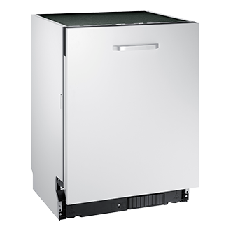 DW5500MM Dish Wahser with Wide Led display DW60M6040BB/EO L-Perspective White 