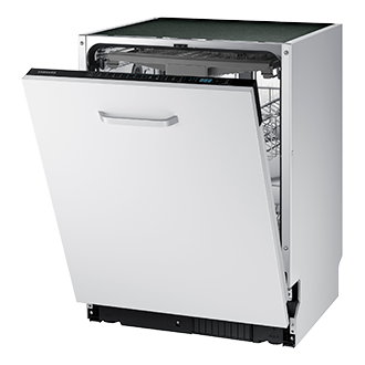 DW5500MM Dish Washer with Wide Led display DW60M6050BB/EO R-Perspective-Open White 
