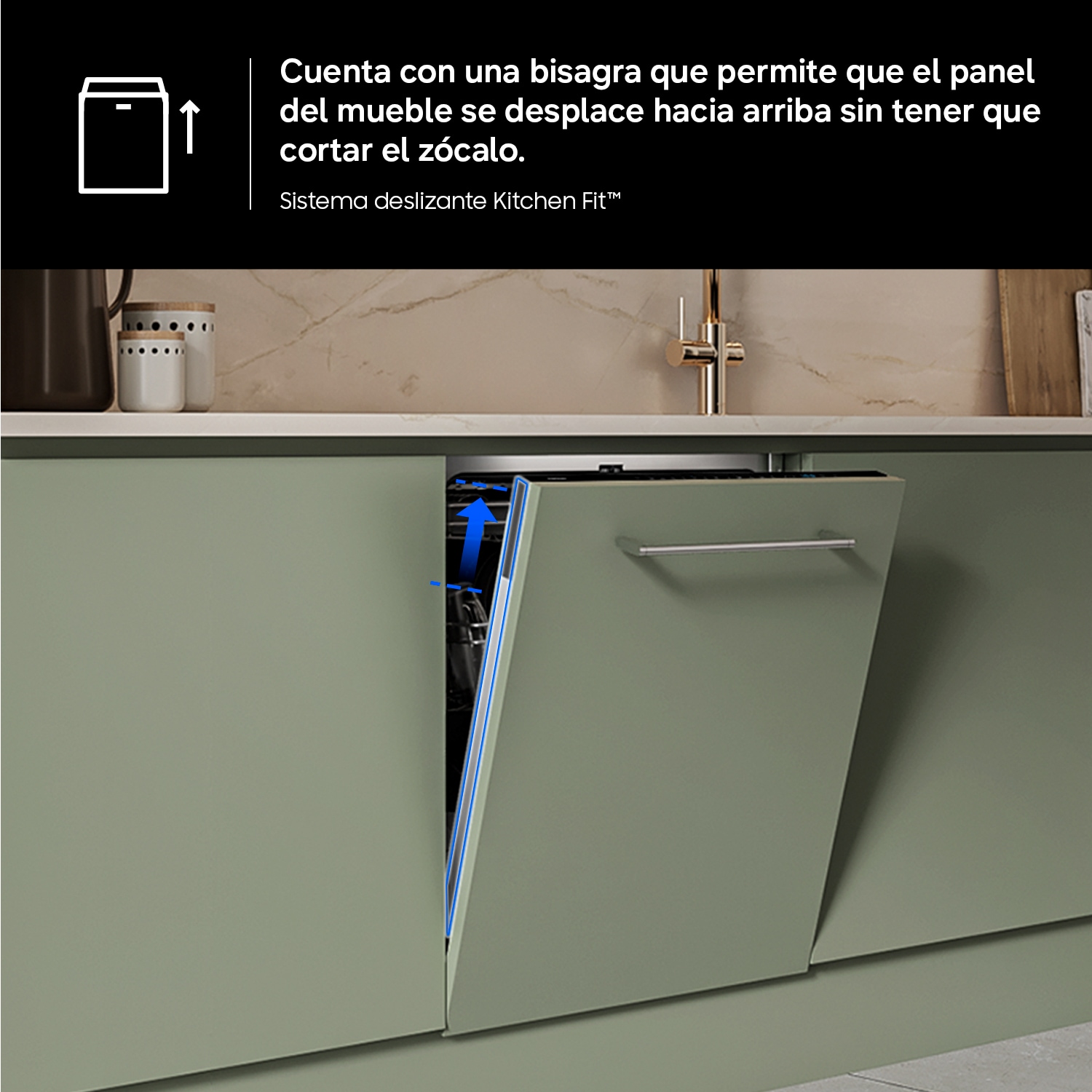 Lavavajillas Integrable AI 60cm 13 cubiertos Clase C Inox DW70H72WCI0U1 ​ ​ Gray