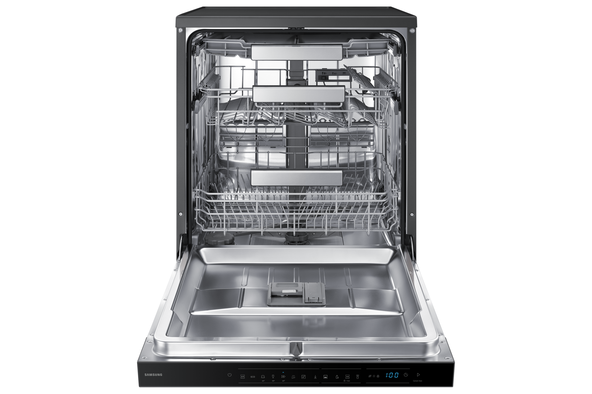 DW70HM/24 FreeStanding Dishwasher Energy Efficiency Class C and Flex Load ⠀ Front-Open2 Black 
