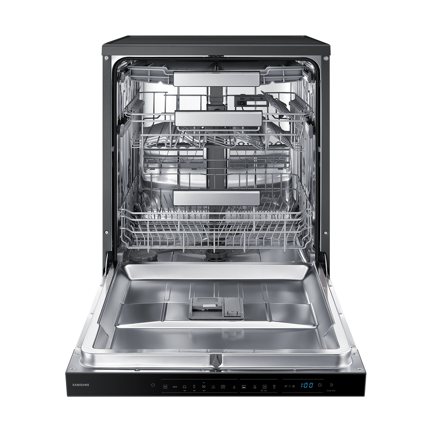 Lavavajillas Libre Instalación AI 60cm 14 cubiertos Clase C Negro DW70H73YCFEU1 ​ ​ Black