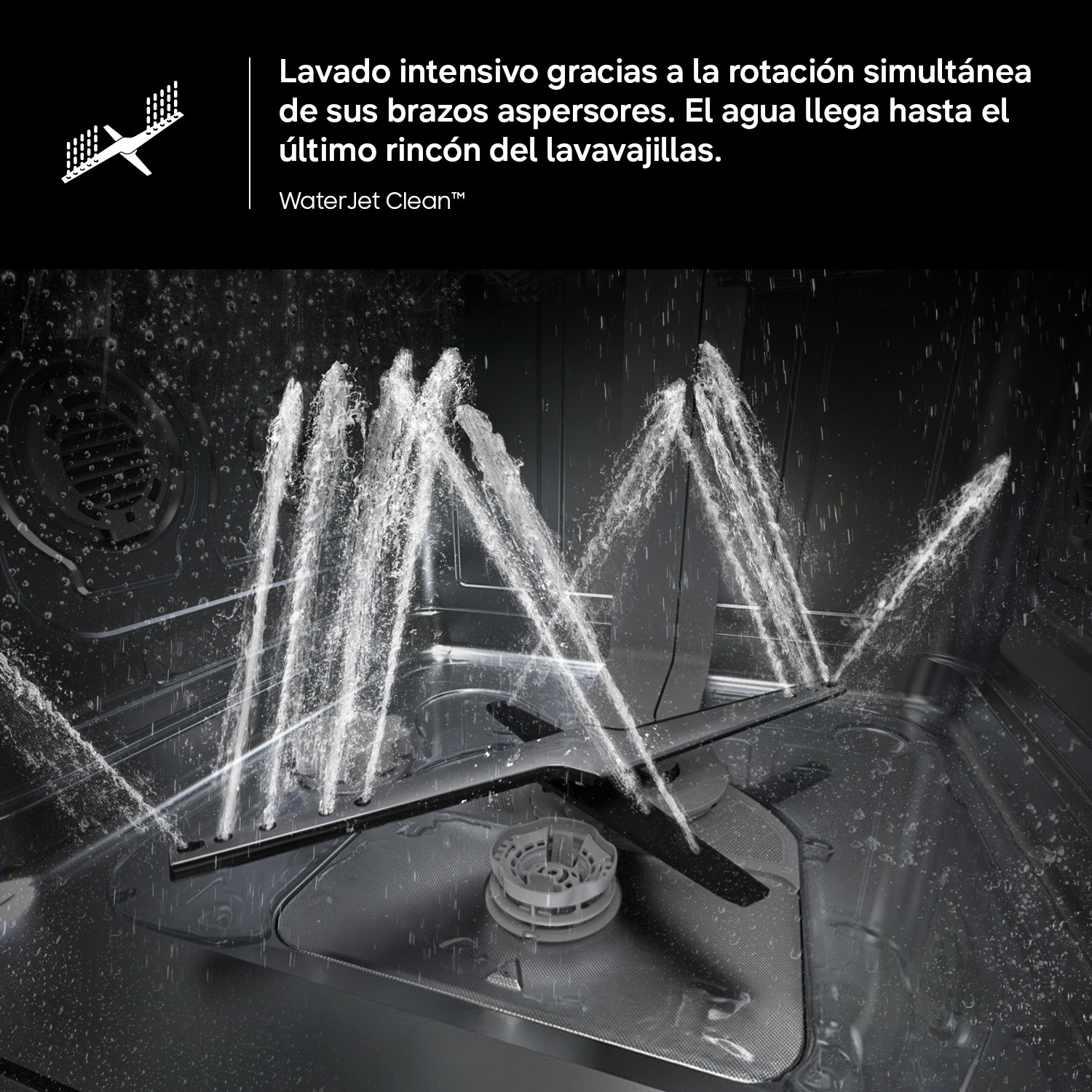 Lavavajillas Libre Instalación Bespoke AI 60cm 14 cubiertos Clase B Blanco DW80H73YBFZU1 Essential White