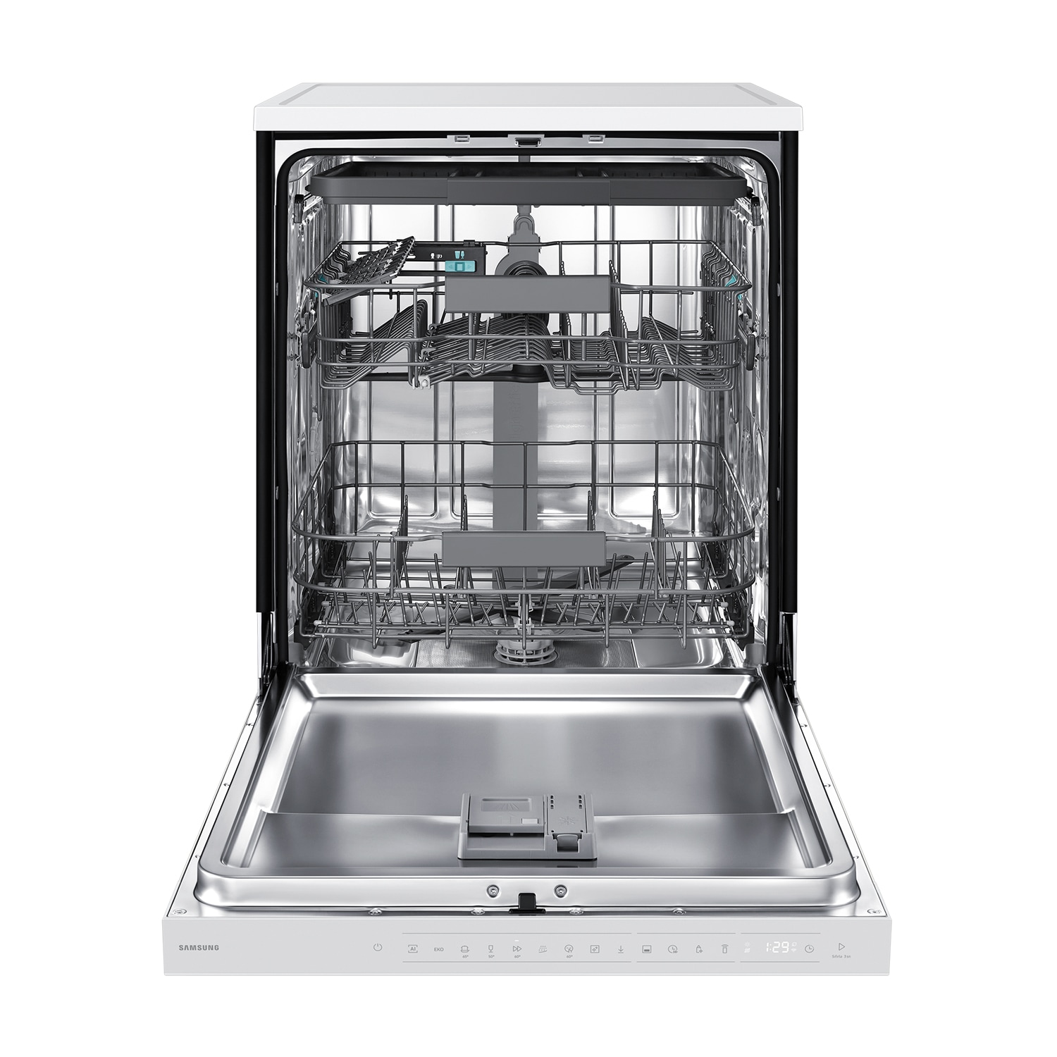 Lavavajillas Libre Instalación Bespoke AI 60cm 14 cubiertos Clase B Blanco DW80H73YBFZU1 Essential White