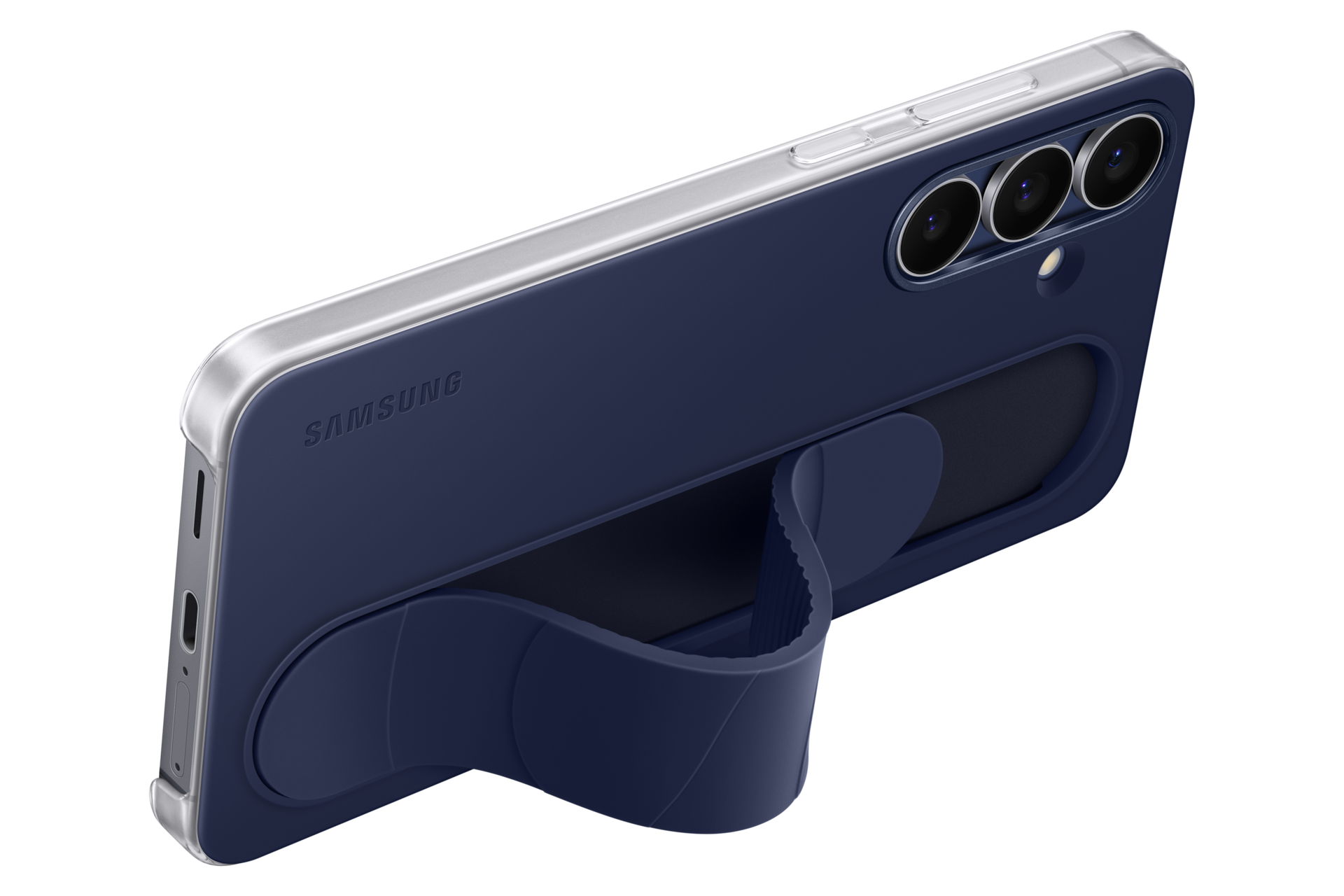 Galaxy S25 FE Standing Grip Case Dynamic Mystic Blue 