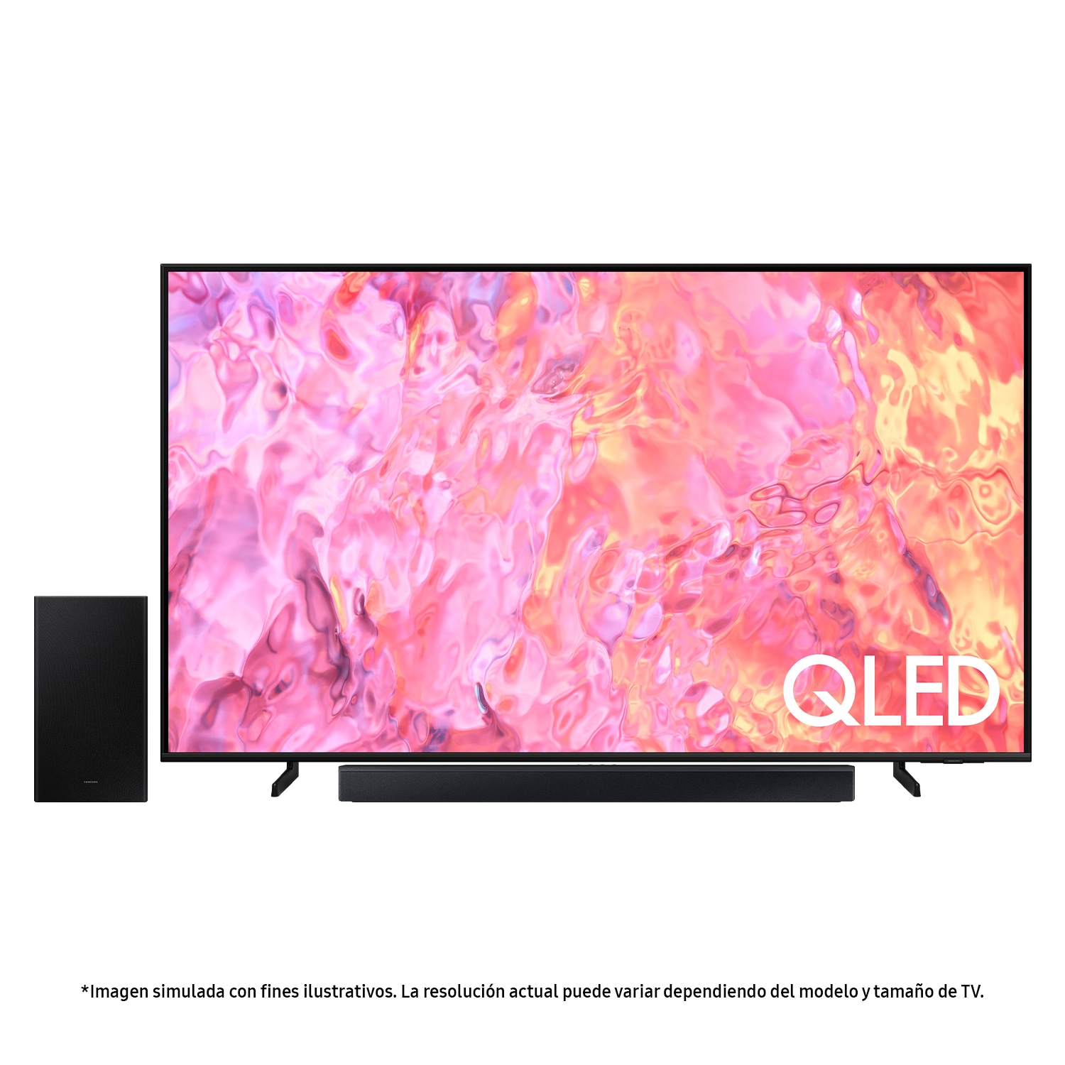 Compra Pack TV Q60C QLED + Barra de sonido HW-Q60