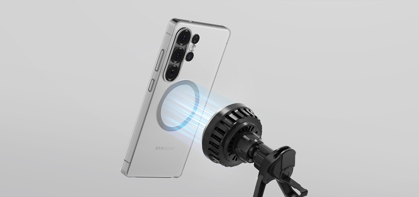 Cámara Digital Cargador Redondo Samsung Car Wireless Charger Negro