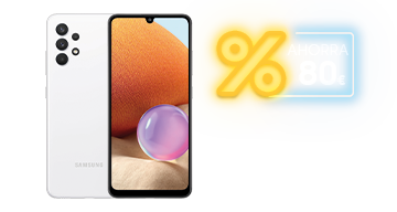  ¡Ahorra 80€ en tu Galaxy A32!
