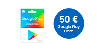  Llévate de REGALO una Tarjeta Google Play valorada en 50€