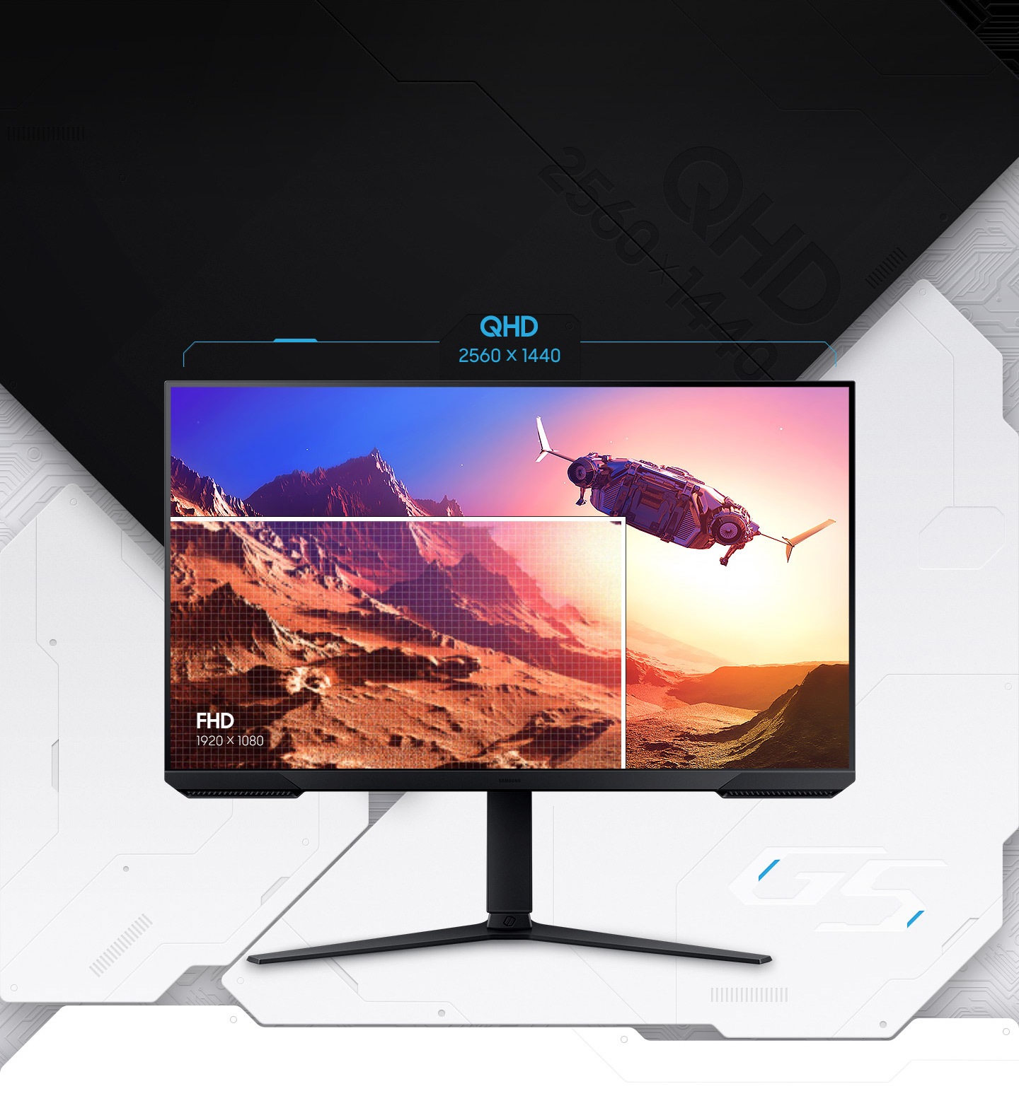 Odyssey G5 G51C 165hz LS32CG510EUXEN QHD resolution