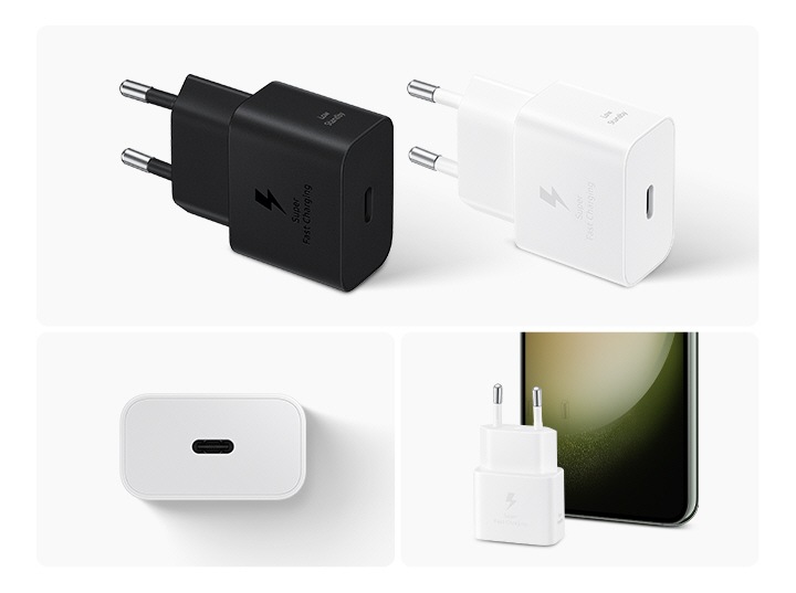 Cargador 25W Negro Ultrarápido Samsung España