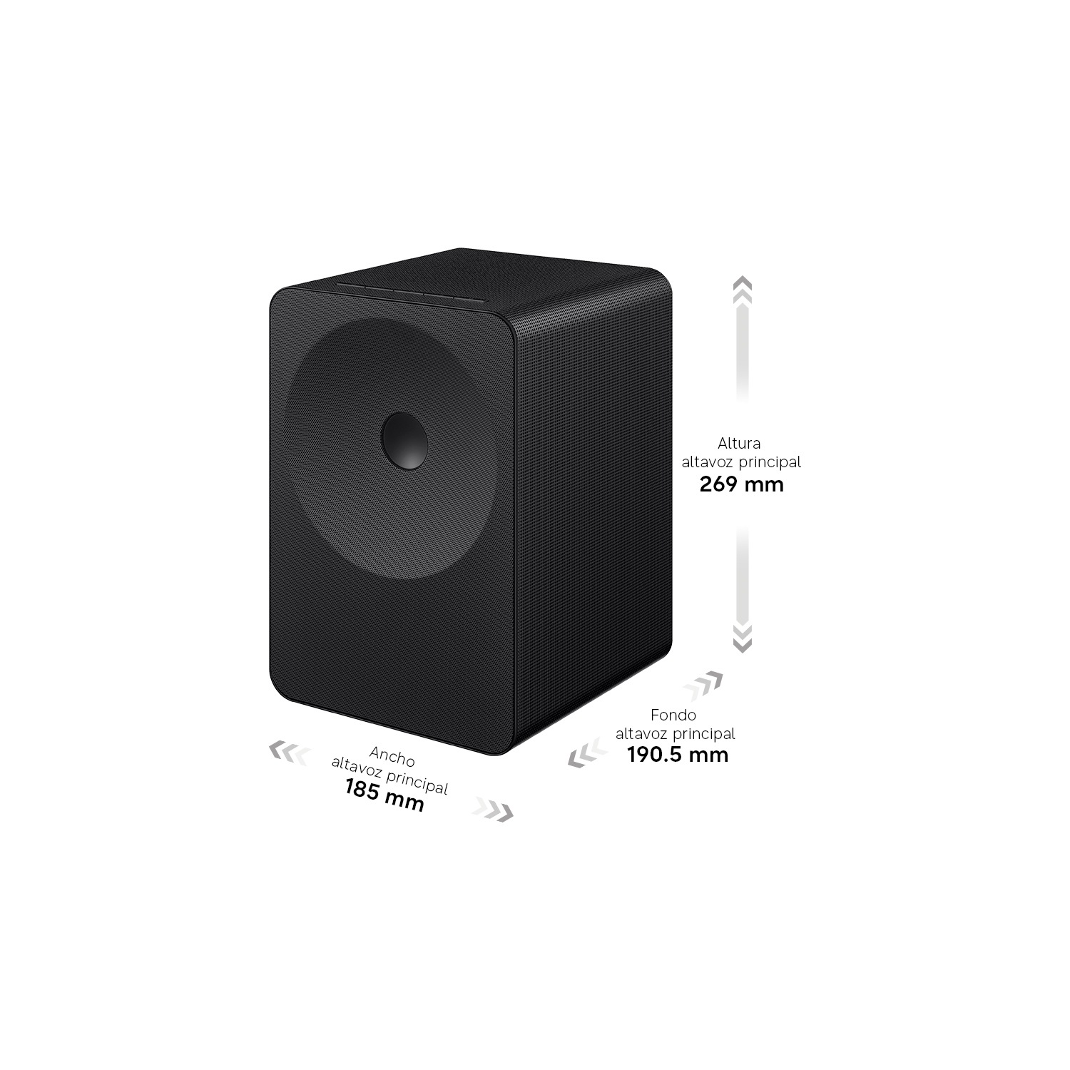 Altavoz WiFi Samsung Music Studio 7 LS70H con Dolby Atmos True 3.1.1ch (​2026) Black
