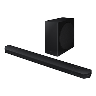 Barra de sonido Samsung 2023 HW-Q930C con Dolby Atmos y DTS: X, Q-Symphony,  9.1.4 ch, 540W, Subwoofer inalámbrico · Samsung · El Corte Inglés