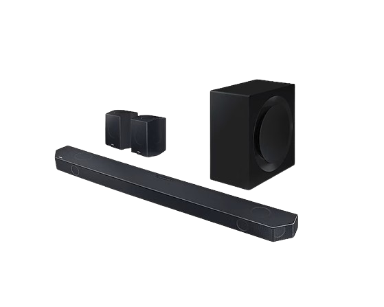 Comprar Barra de sonido Samsung 2023 HW-Q990C Dolby Atmos y DTS: X,  Q-Symphony, 11.1.4 ch, 656W, Subwoofer inalámbrico · Hipercor