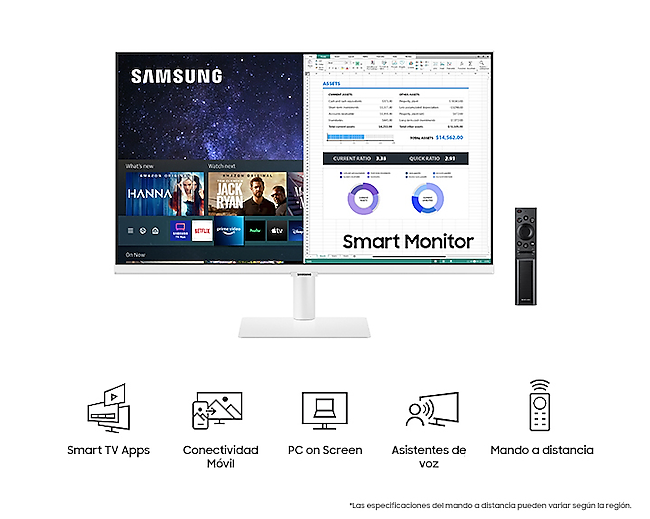 Smart Monitor de 27 pulgadas, M5