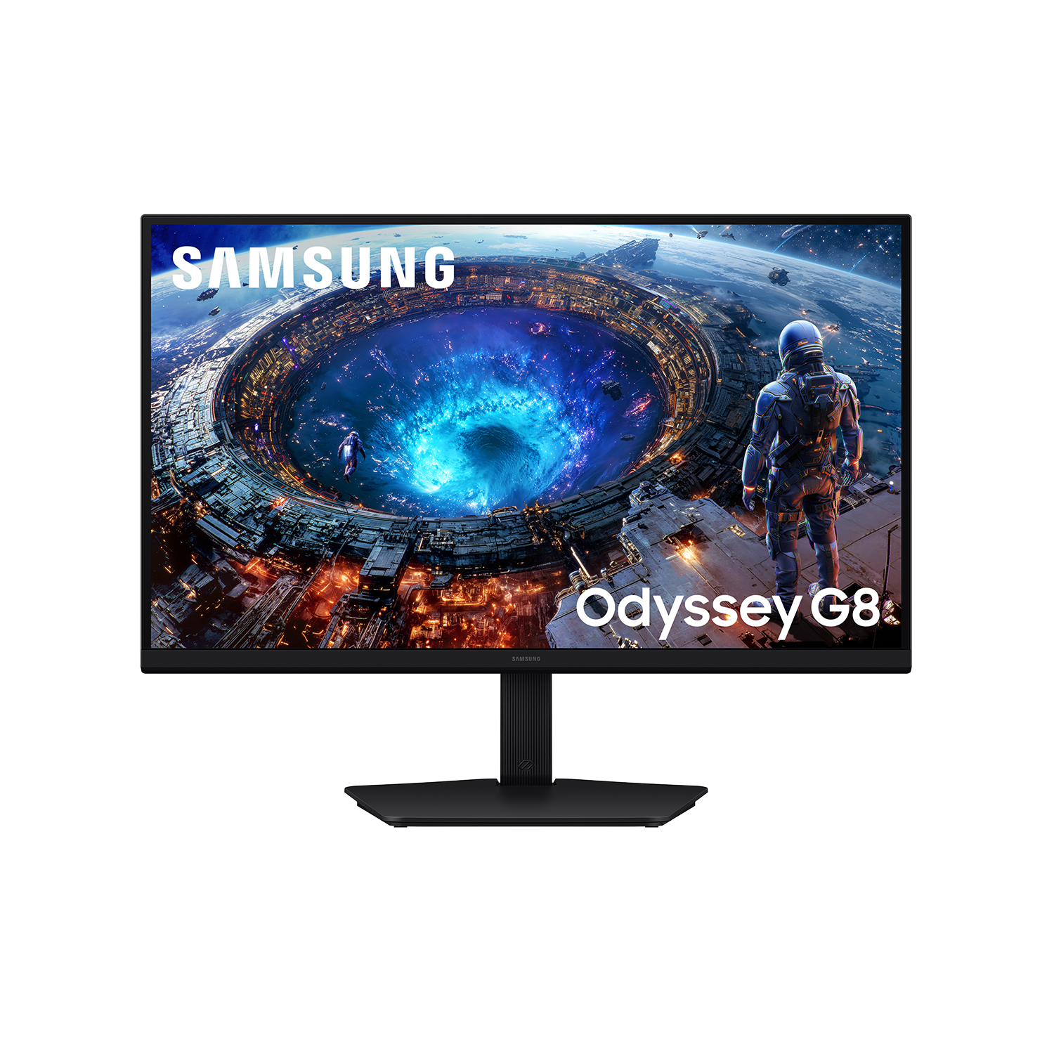 27 Inch Odyssey G8 G80HF 5K 180Hz / QHD 360Hz Gaming Monitor Front Black 