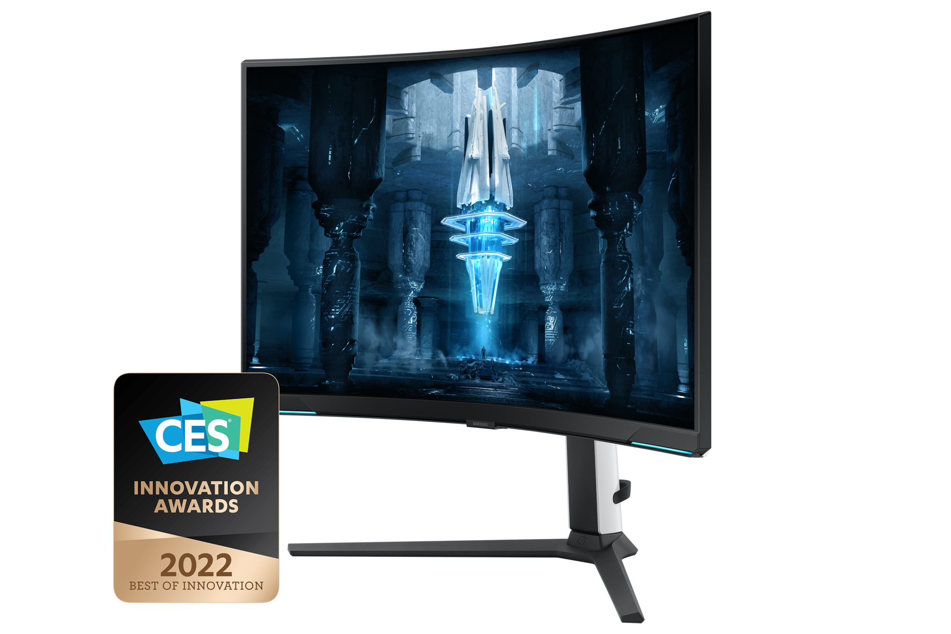 Monitor Gaming Odyssey Neo G7 UHD 4K 32 con curvatura 1000R, 165Hz y  Quantum Mini-LED. S32BG750NP