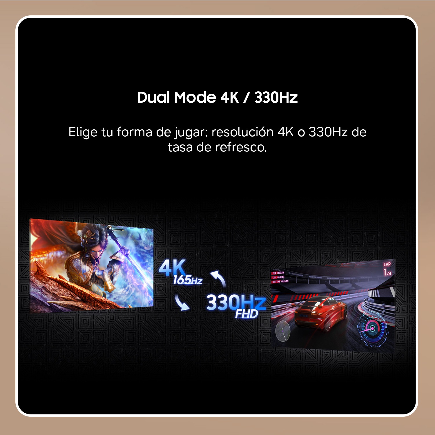 Monitor Gaming 32 Odyssey OLED G7 G73SH 4K 165Hz Plano Black