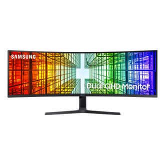 Este monitor ultra panorámico, curvo y de 49 de Samsung es el monitor  gaming y de productividad definitivo