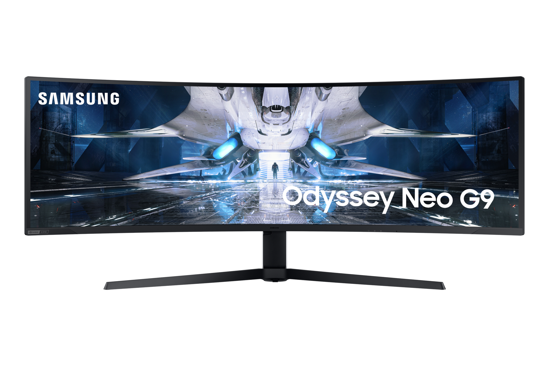 Monitor Gaming Odyssey G9 de 49” con pantalla curva de 1000R