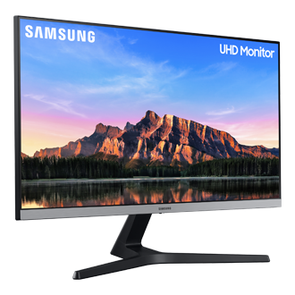 SAMSUNG LU28R552UQPXEN - Monitor 28 Pulgadas 4K UHD (3840 x 2160, 16:9),  Panel IPS, HDR, AMD FreeSync, Diseño sin Bordes, Gris Azulado Oscuro :  : Informática