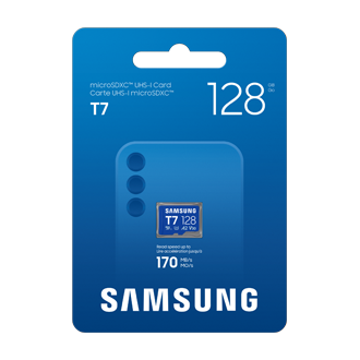 Memory Card T7 Front-PKG Blue 