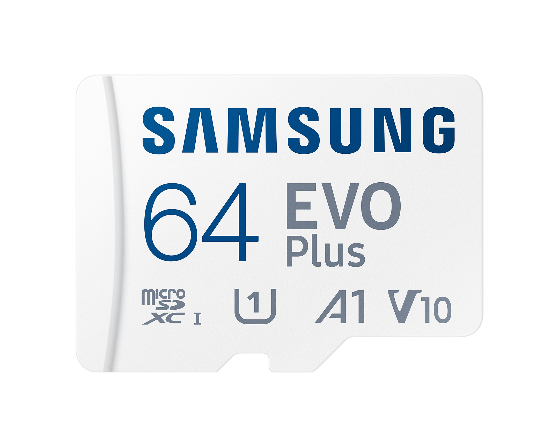 Samsung Memoria 64GB EVO Plus Tarjeta Micro SD UHS-1 Con Adaptador Clase 10-UK