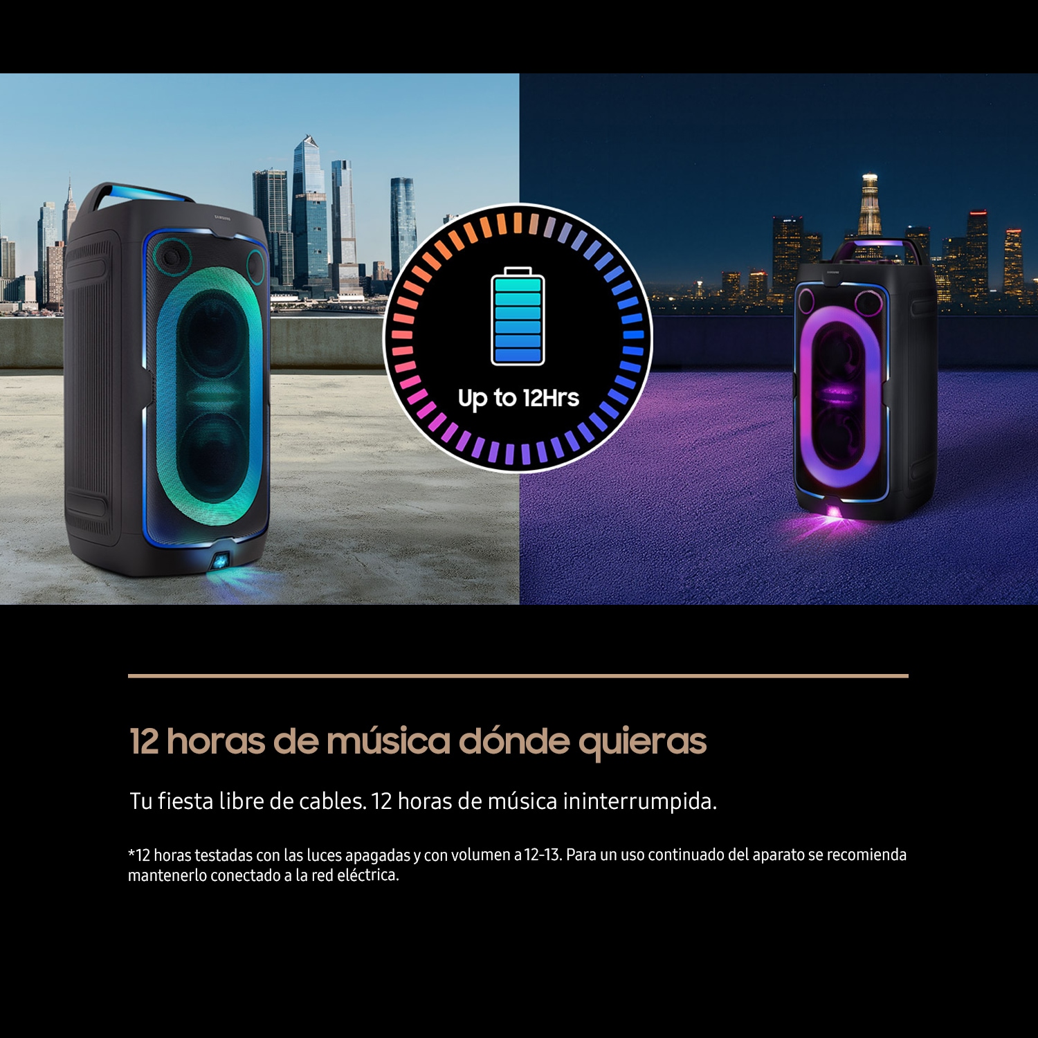 Torre de sonido con Bluetooth de 160W MX-ST40F/ZF Black