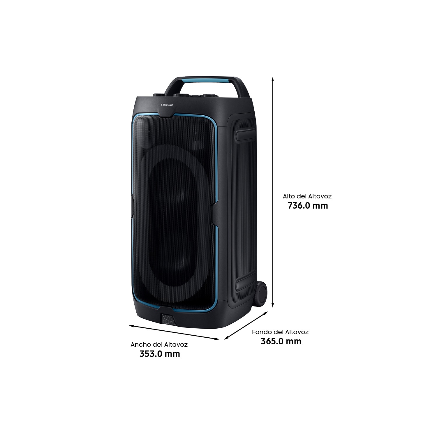 Sound Tower MX-ST50F 240 watts Party Speaker Negro