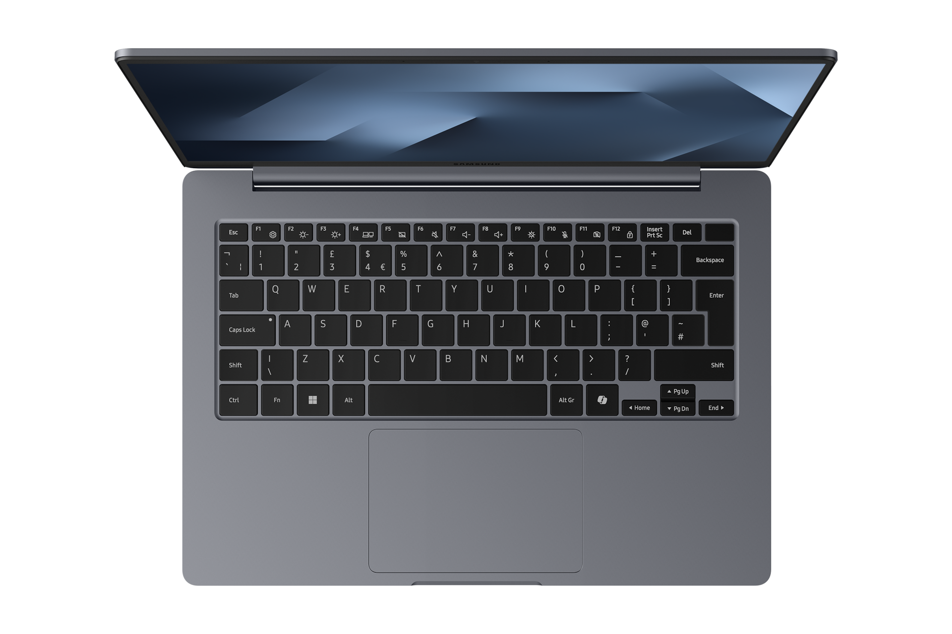 Galaxy Book6 (14", Core 5) Top-Open Gray 