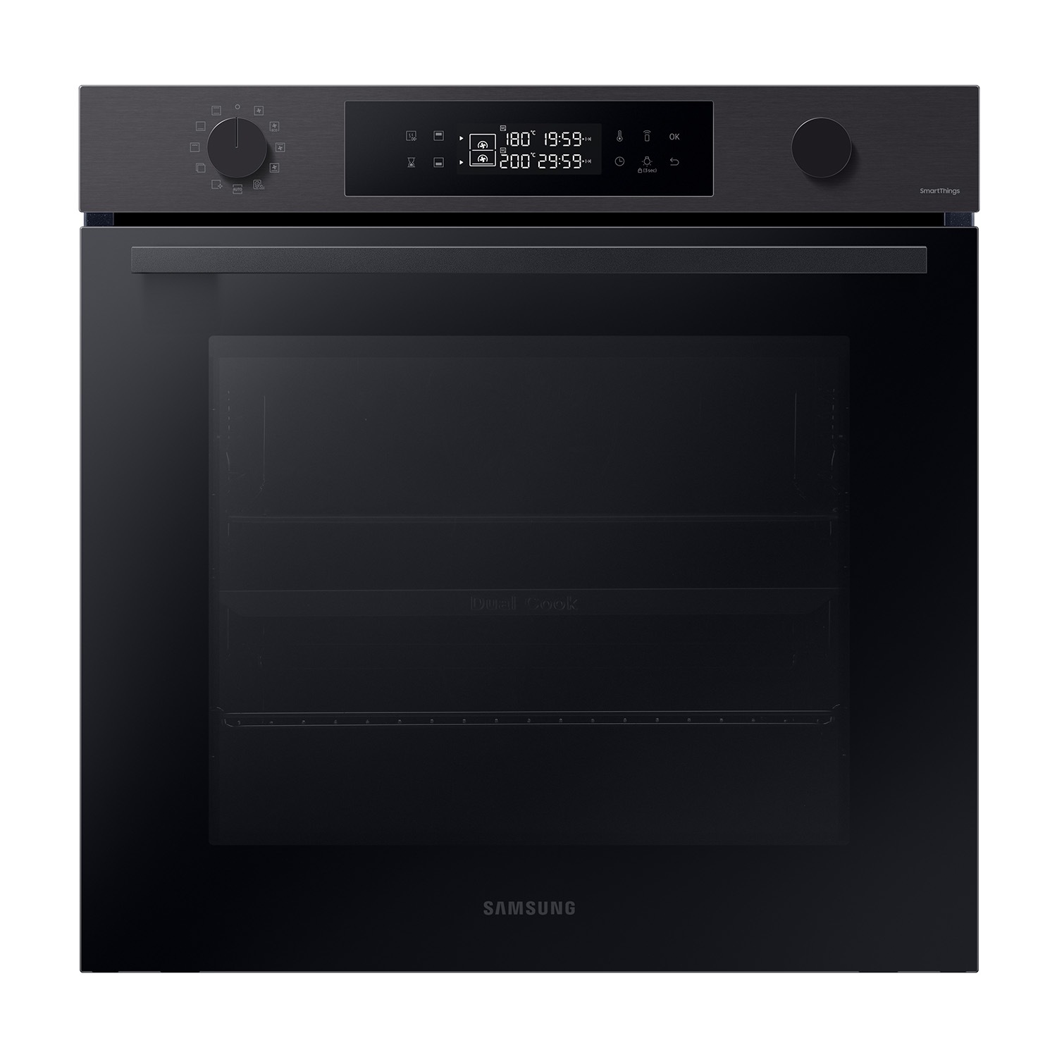 Horno Pirolítico 76L Dual Cook  Negro Clasificación Energética A+ NV7B4430ZAB/U1 Black