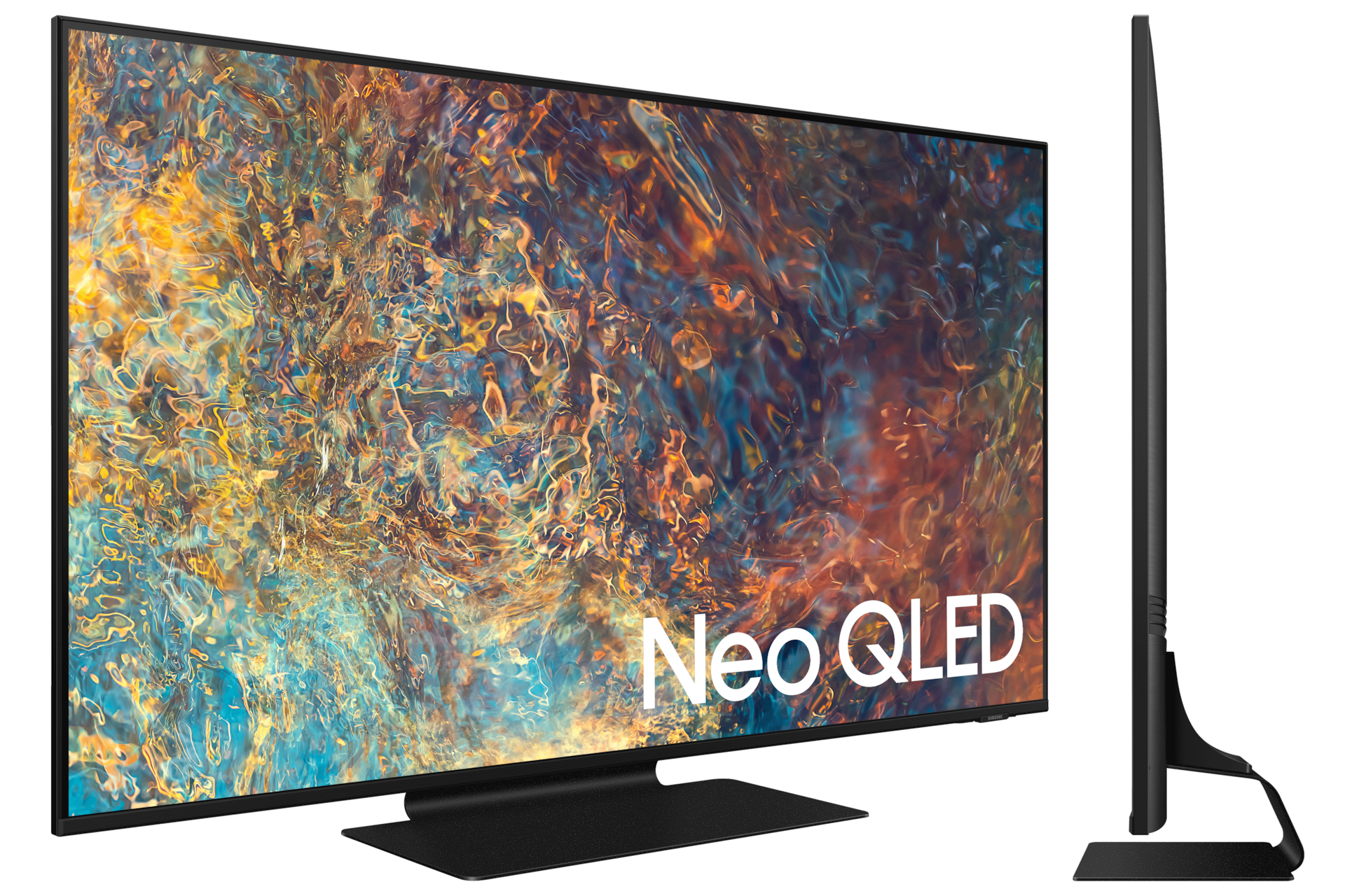 SAMSUNG QN43QN90CAFXZA Smart TV Neo QLED de 43 pulgadas con ampliación 4K  con soporte de pared inclinable VMPL50A-B1 para televisores de pantalla