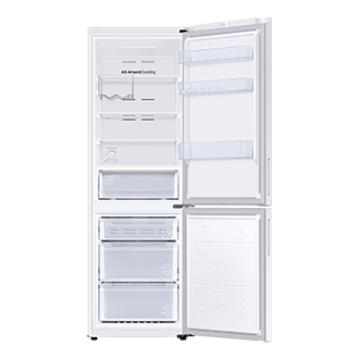 Frigorífico Combi 344L Inox 1,85 M Clasificación Energética E  RB33B612EWW Front-Open White 