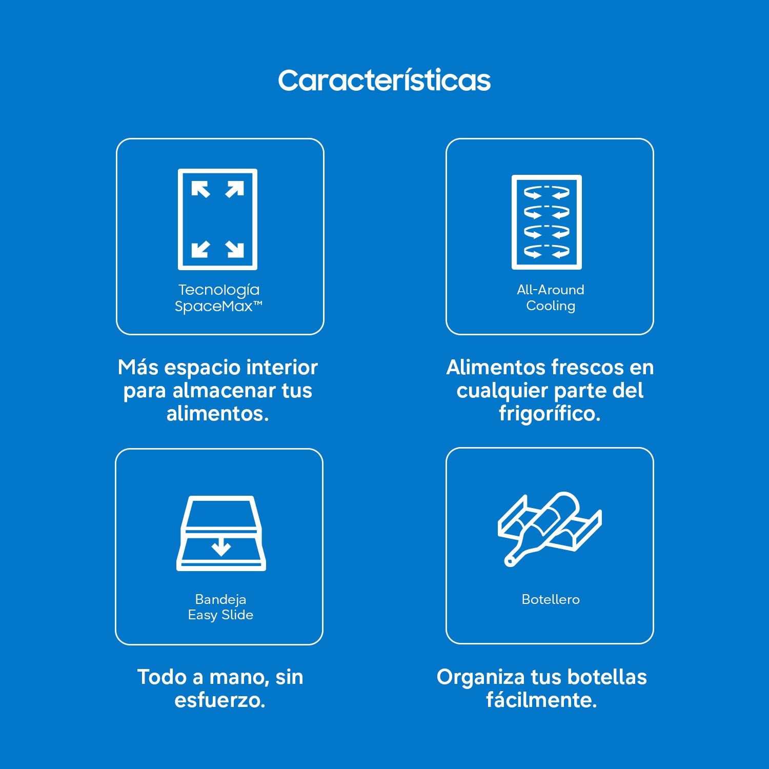 Frigorífico Combi AI 185cm 339L Clase E Inox RB33J3515S9/EF Inox