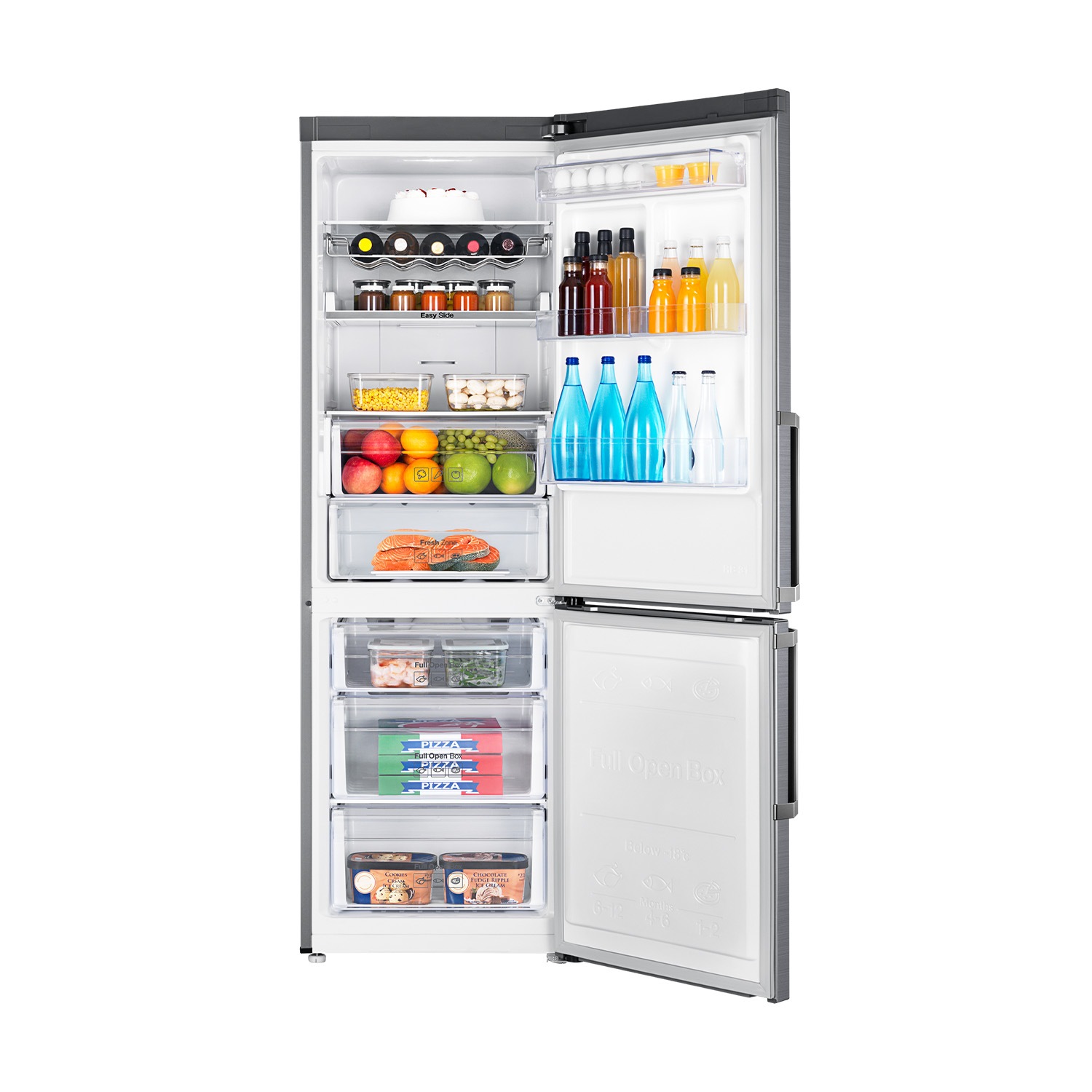 Frigorífico Combi AI 185cm 339L Clase E Inox RB33J3515S9/EF Inox