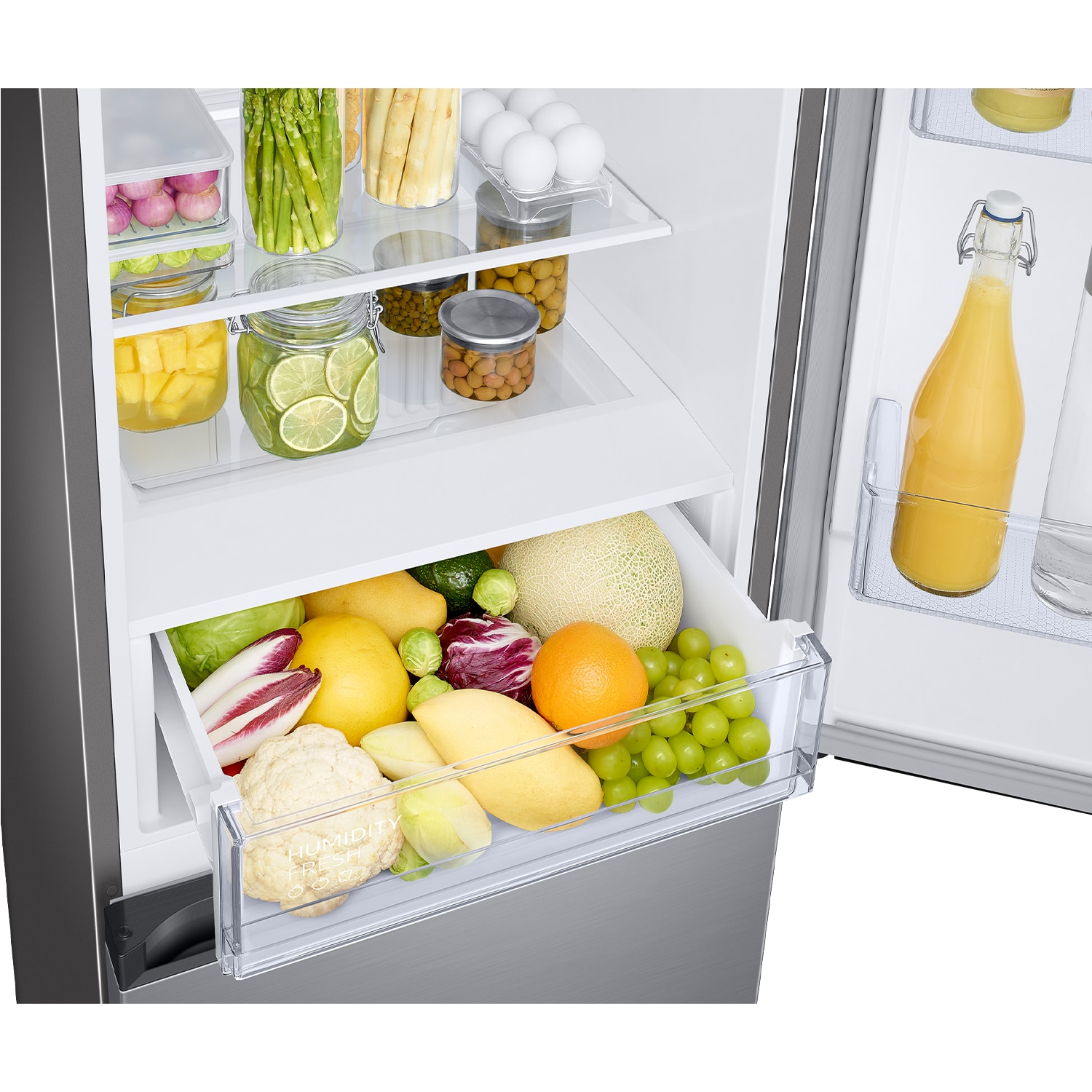 Frigorífico Combi 185cm 344L Clase D Inox RB34C602DSA/EF Inox