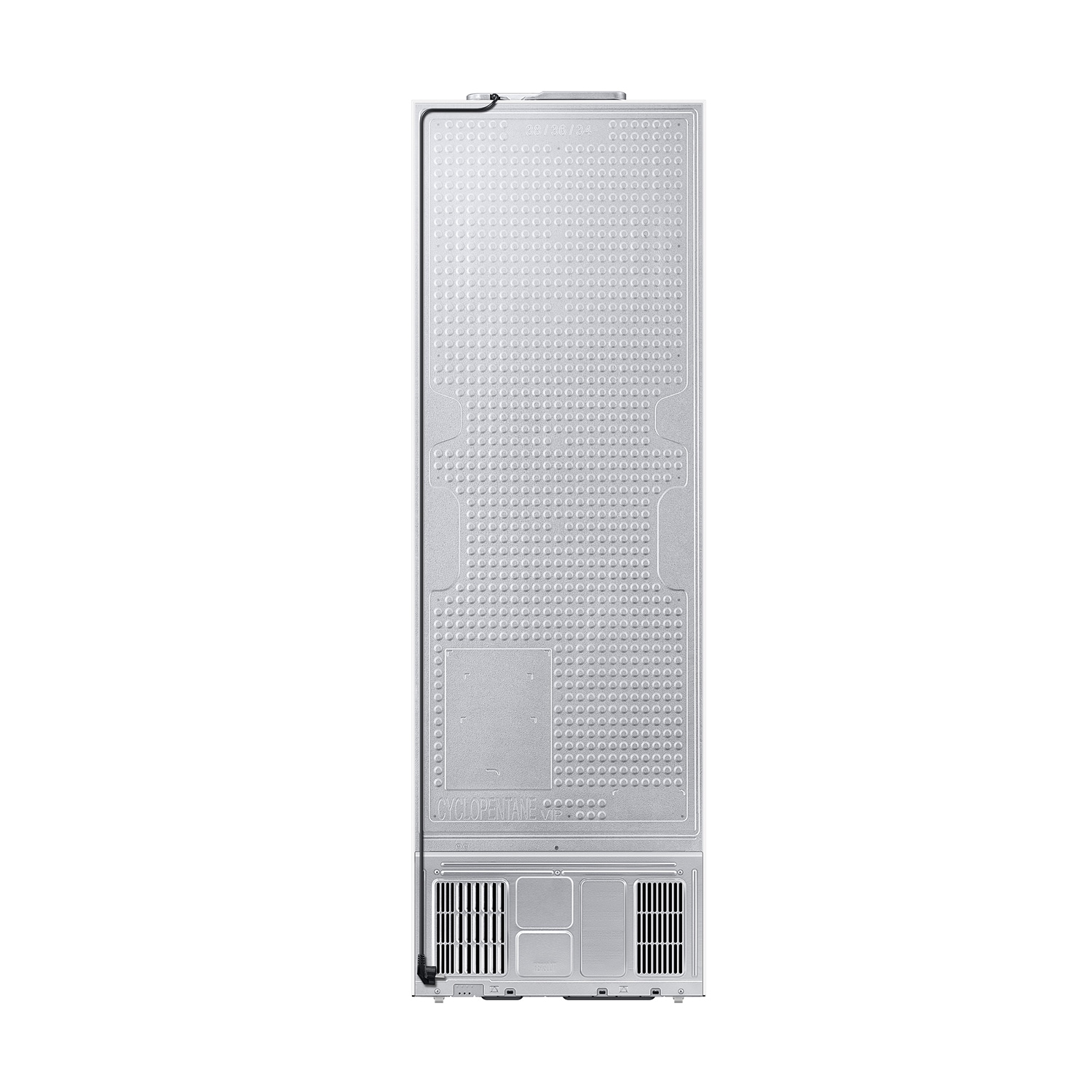 Frigorífico Combi 185cm 344L Clase C Blanco RB34C605CWW/EF Back White 