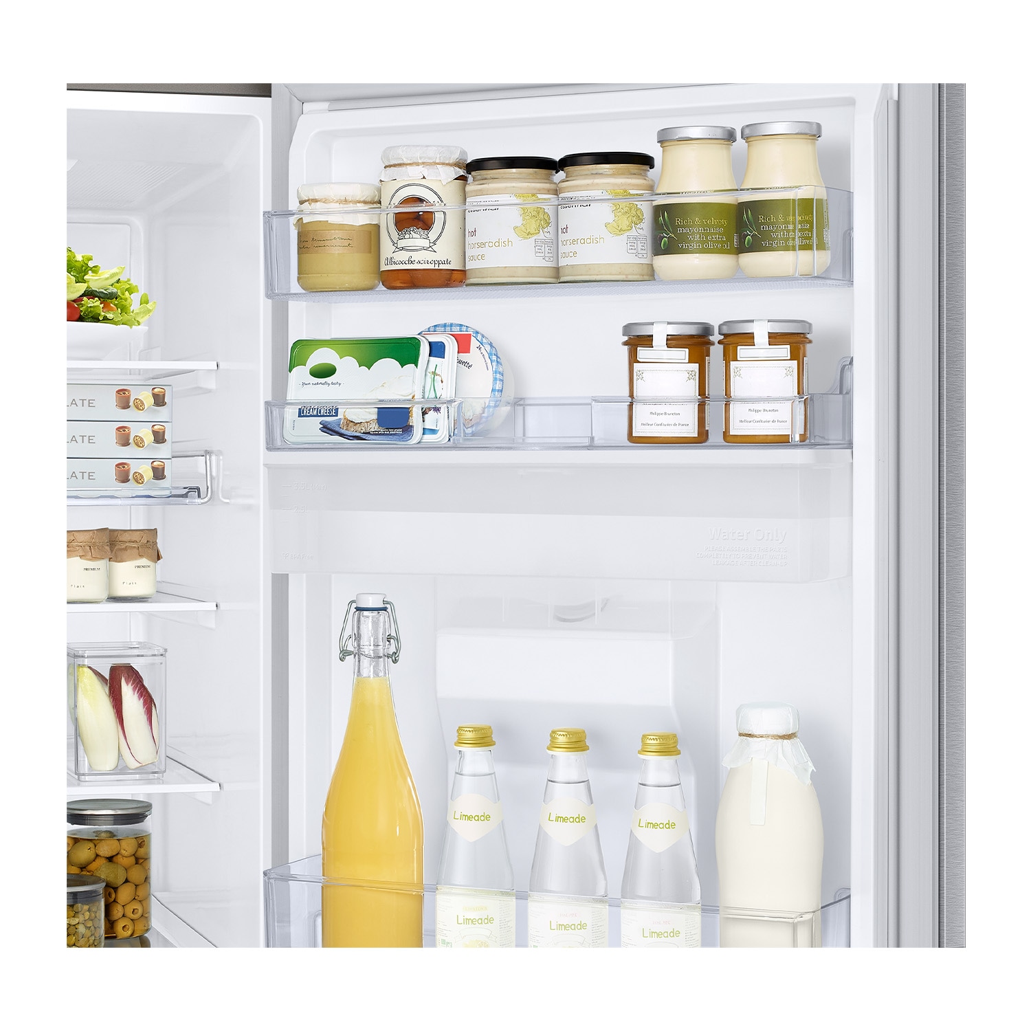 Frigorífico Combi 185cm 341L Clase D Plata RB34C632DSA/EF Silver