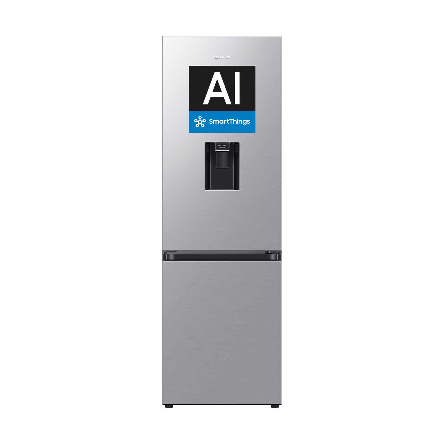 Frigorífico Combi 185cm 341L Clase D Plata RB34C632DSA/EF Silver