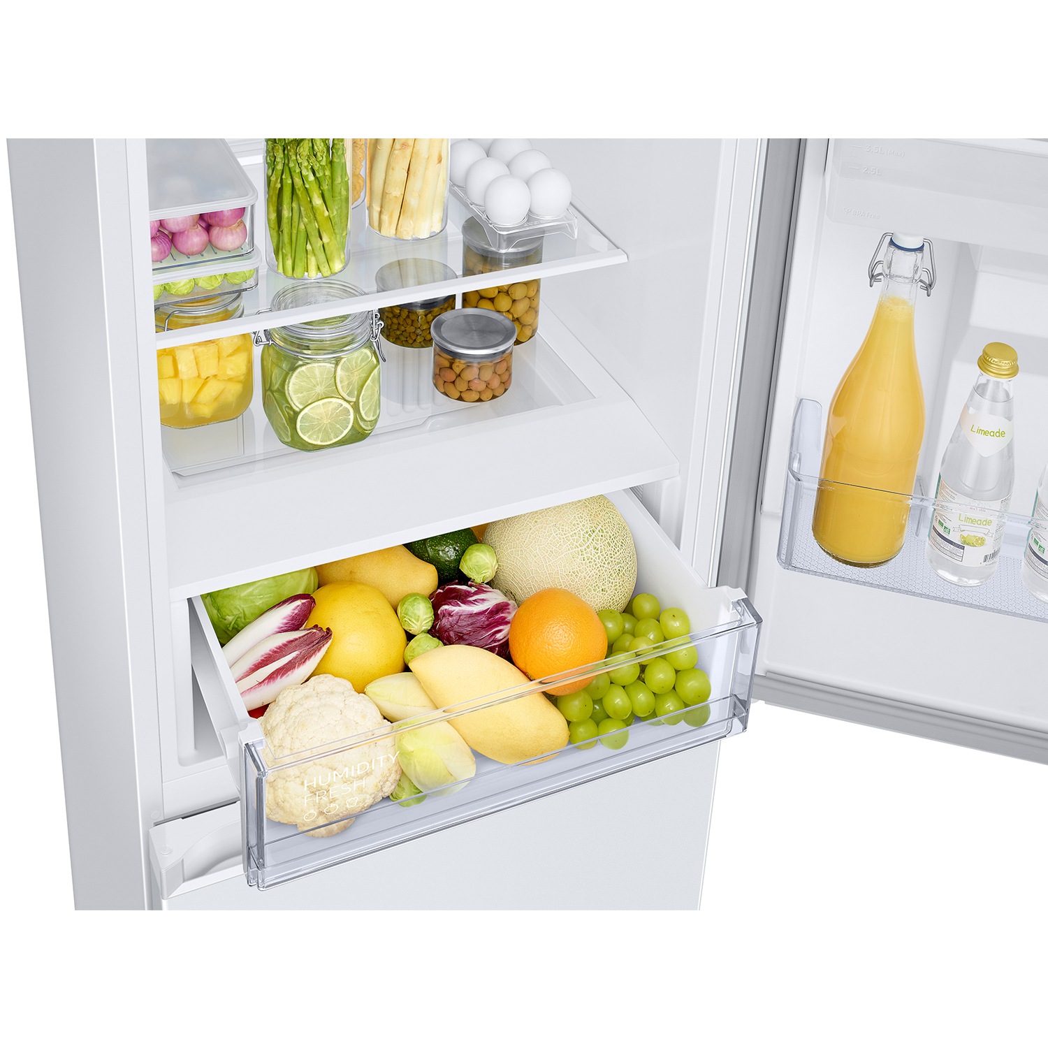 Frigorífico Combi AI 185cm 344L Clase E Blanco RB34C672EWW/EF Blanco