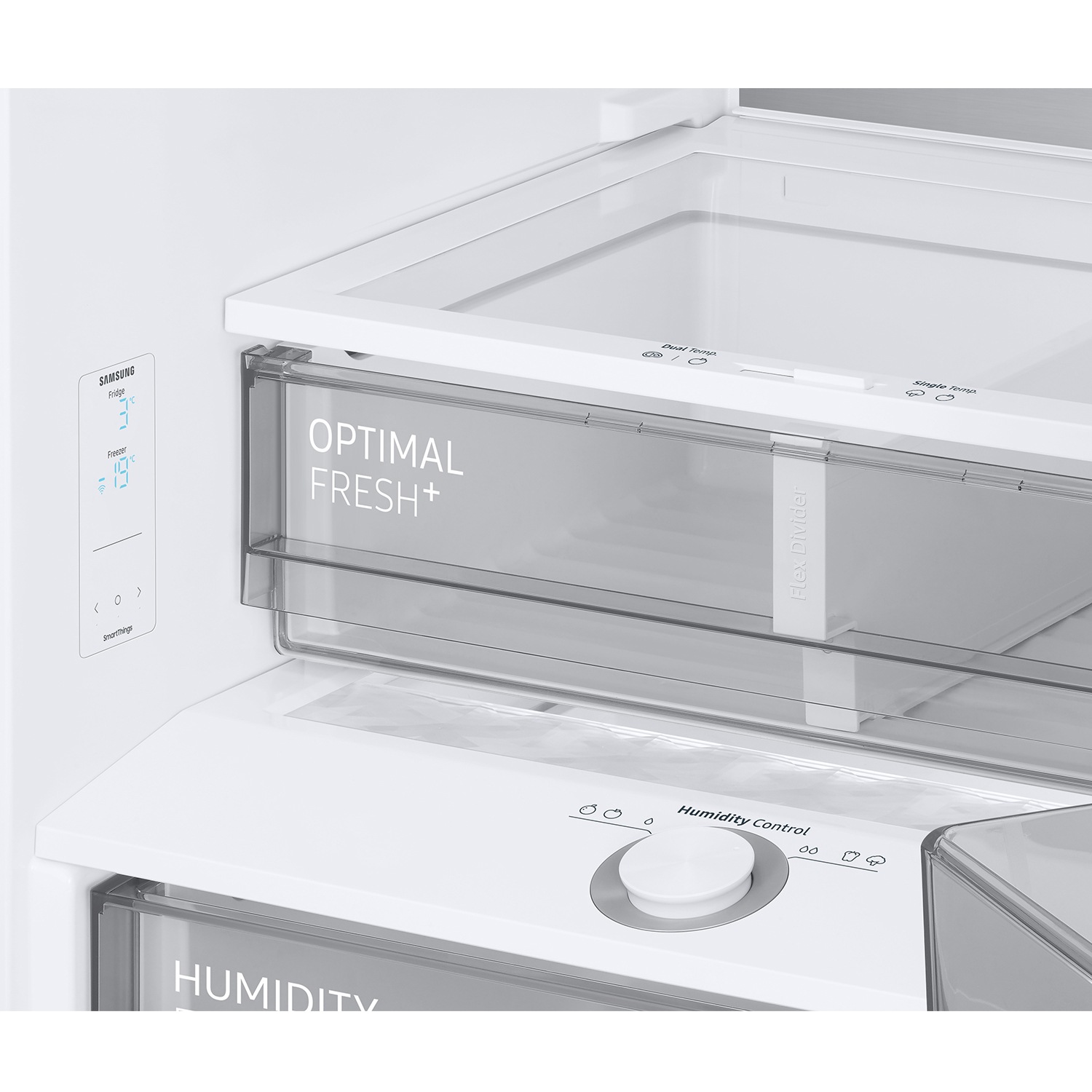 Frigorífico Combi Bespoke AI 185cm 344L Clase C Inox RB34C705CS9/EF Refined Inox