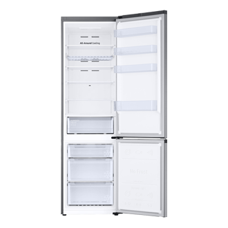Frigorífico Combi 390L Inox 2M WIFI Clasificación Energética D RB38C602DSA Front-Open-without-food Silver 