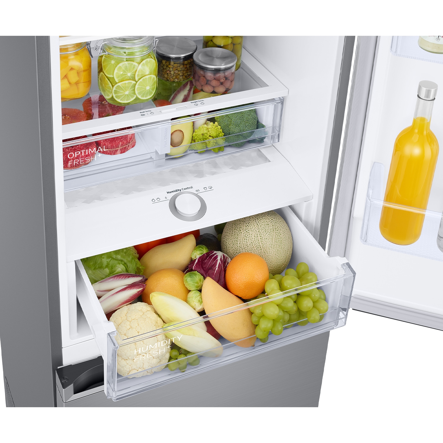 Frigorífico Bottom Freezer 390L Inox 2M RB38C603CS9 Silver
