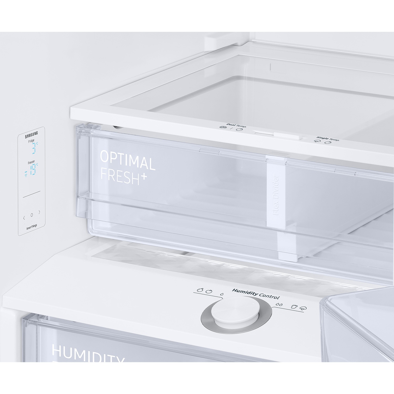 Frigorífico Combi 2m 390L Blanco con Smart AI RB38C605CWW Blanco