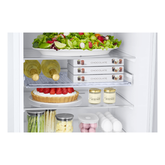 Frigorífico Combi 2m 390L Blanco con Smart AI RB38C605CWW Detail-Wine-Shelf White 