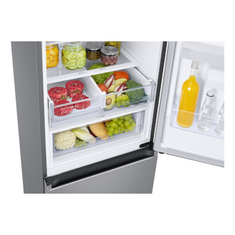 Frigorífico Combi 2,03m 386L Inox Clasificación Energética D y Smart AI - RB38C655DS9/EF Detail-2Temp-Zone2 Silver 