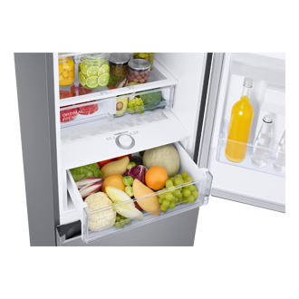 Frigorífico Combi 2,03m 386L Inox Clasificación Energética D y Smart AI - RB38C655DS9/EF Detail-2Temp-Zone3 Silver 