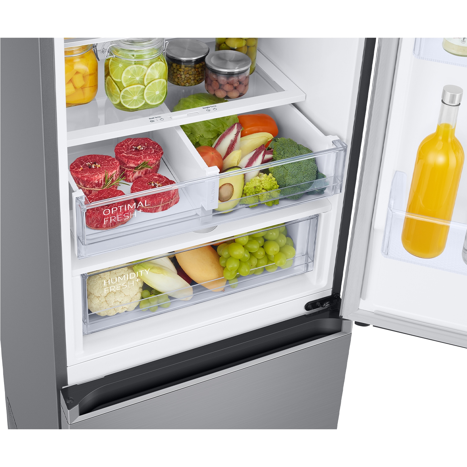 Frigorífico Combi 2m 390L y Smart AI - RB38C675CS9/EF Inox